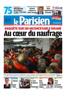 
             
         Le Parisien+ Cahier Paris et Supp.Eco. du 16 Janvier 2012