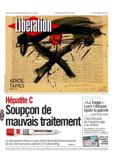 
             
         Libération edition du 08 Fevrier 2012