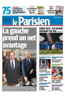 
             
         Le Parisien + Cahier de Paris et Supp. Economie du 11 Juin 2012