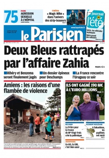 
             
         Le Parisien + Cahier de Paris du 15 Août 2012